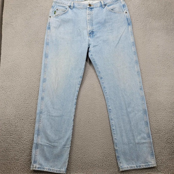 Cabela's Other - Cabelas Jeans Mens 40x32 Blue Denim Light Wash‎ Straight Outdoors Hunting Hiking
